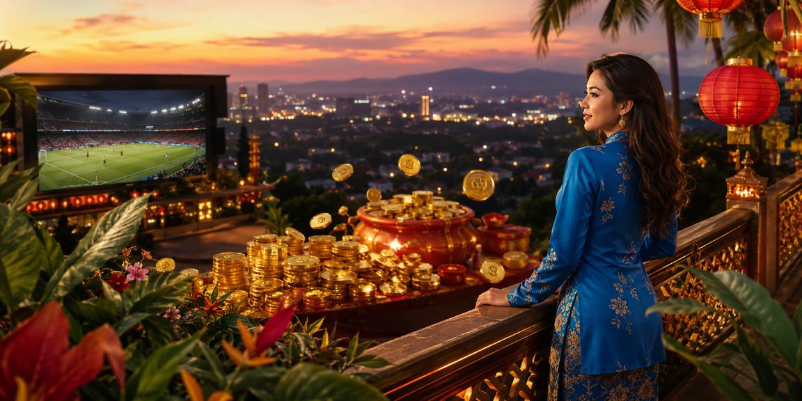 Peminat bola sepak Malaysia dalam pakaian baju kurung menyaksikan perlawanan secara langsung